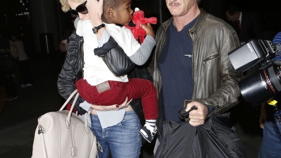Charlize Theron avec Sean Penn et son petit Jackson : Cris, police et confusion
