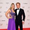 Nico Rosberg et sa femme Vivan Sibold - Cérémonie des Bambi Awards à Berlin le 13 novembre 2014
