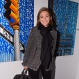 Exclusif - Sandrine Quétier - Vernissage de l'Exposition "Murs-Murs" de Jerôme Revon à la galerie Catherine Houard à Paris le 13 novembre 2014.