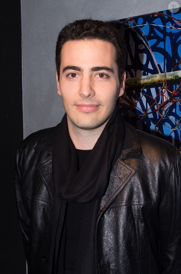 Exclusif - Jean-Victor Meyers - Vernissage de l'Exposition "Murs-Murs" de Jerôme Revon à la galerie Catherine Houard à Paris le 13 novembre 2014.