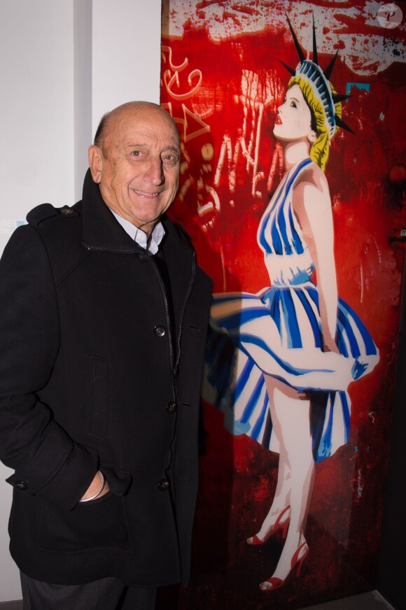 Exclusif - Pierre Bonte - Vernissage de l'Exposition "Murs-Murs" de Jerôme Revon à la galerie Catherine Houard à Paris le 13 novembre 2014.