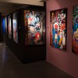 Exclusif - Vernissage de l'Exposition "Murs-Murs" de Jerôme Revon à la galerie Catherine Houard à Paris le 13 novembre 2014.