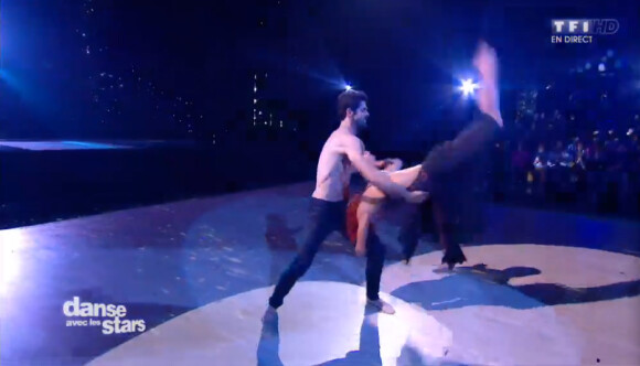 Miguel Angel Munoz et Fauve, dans Danse avec les stars 5, le samedi 15 novembre 2014.
