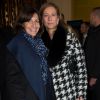 Anne Hidalgo et Anne Gravoin à l'inauguration de l'Auditorium de Radio France le 14 novembre 2014 à Paris. 