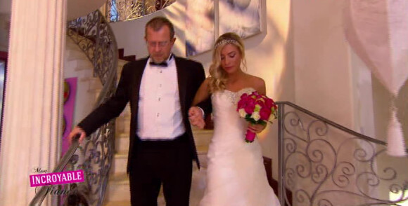 Le père de Clara, Robert et la fausse future mariée - "Mon incroyable fiancé" sur TF1. Episode 12, diffusé le vendredi 21 novembre 2014.