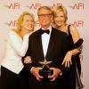 Meryl Streep, Mike Nicholas et Diane Sawyer dlors de la soirée AFI Life Achievement Award rendant hommage à Mike Nichols le 10 juin 2010 à Los Angeles