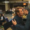 Nikos Aliagas s'est rendu sur le tournage du clip de Seul de Johnny Hallyday à Los Angeles, en exclusivité pour 50mn Inside, le 23 novembre 2014 sur TF1