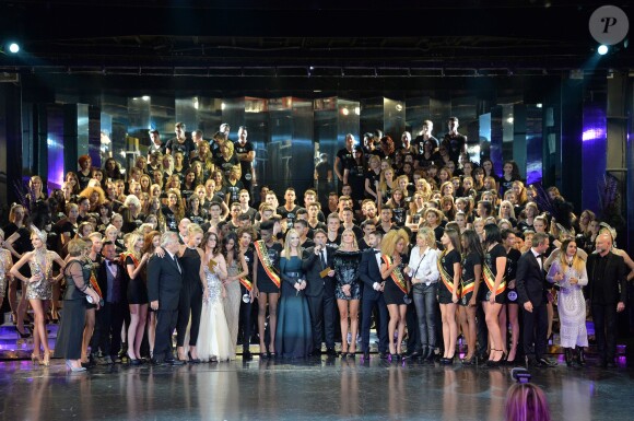 Cérémonie Top Model Belgium 2014 au Lido à Paris, le 23 novembre 2014