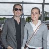 Exclusif - Gad Elmaleh et Charlotte Casiraghi, au Champ de Mars à Paris le 5 juillet 2014.