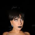  Lady Gaga quitte le VIP Room &agrave; Paris, le 24 novembre 2014. 