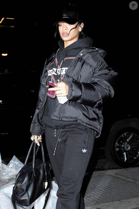 Rihanna à New York, le 25 novembre 2014.