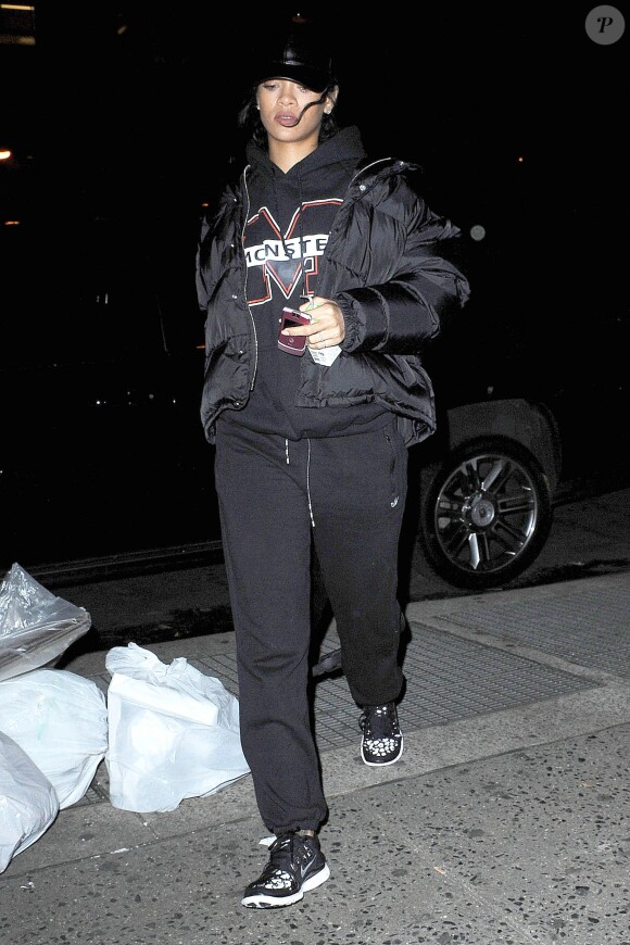 Rihanna à New York, le 25 novembre 2014.