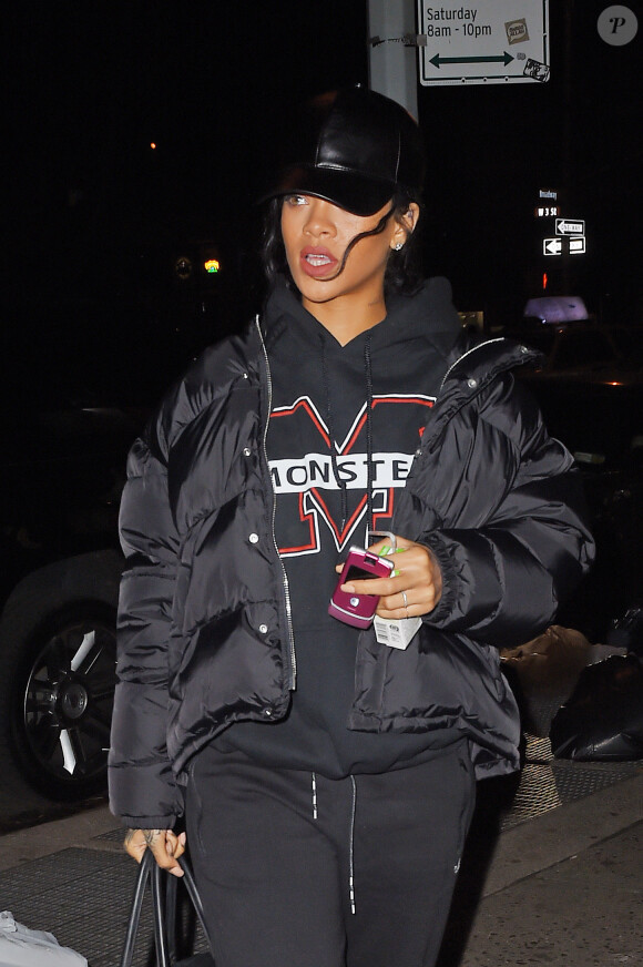 Rihanna à New York, le 25 novembre 2014.