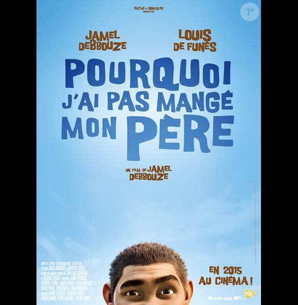 Affiche teaser du film Pourquoi j'ai pas mangé mon père de Jamel Debbouze