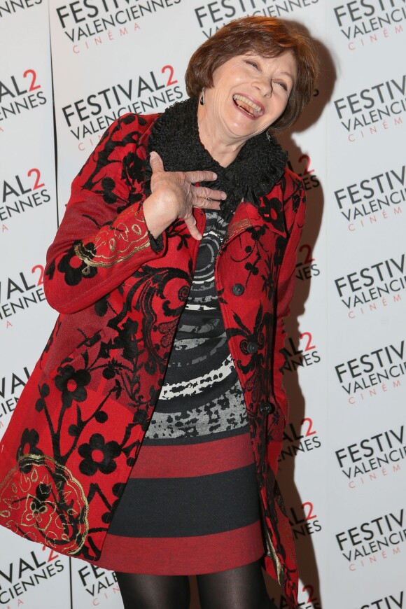 Macha Méril - Photocall de la cérémonie de clôture du Festival 2 cinéma de Valenciennes au Gaumont Valenciennes le 22 mars 2014