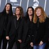 Dave Mustaine (à droite) et Megadeth lors des 53e Grammy Awards le 13 février 2011 à Los Angeles