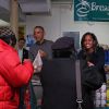 Barack Obama et sa famille ont distribué de la nourriture à Washington, le 26 novembre 20144