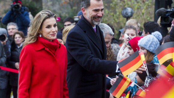 Letizia d'Espagne brave le froid de Berlin avec élégance