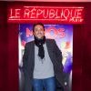 Exclusif - Olivier Sitruk assiste au premier spectacle interactif pour enfants "Moos dans the Crazy Kids Show", produit par Jean-Philippe Bouchard, au théâtre Le République à Paris, le 30 novembre 2014.