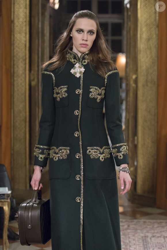 Présentation de la collection Chanel "Paris-Salzburg" en l'honneur des Métiers d'arts au Schloss Leopoldskron , à Salzbourg le 2 décembre 2014.