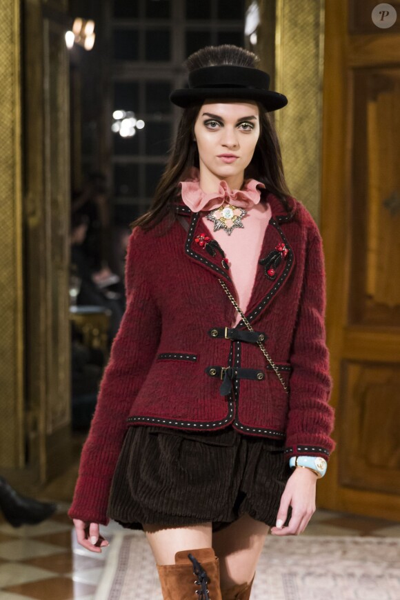 Présentation de la collection Chanel "Paris-Salzburg" en l'honneur des Métiers d'arts au Schloss Leopoldskron , à Salzbourg le 2 décembre 2014.