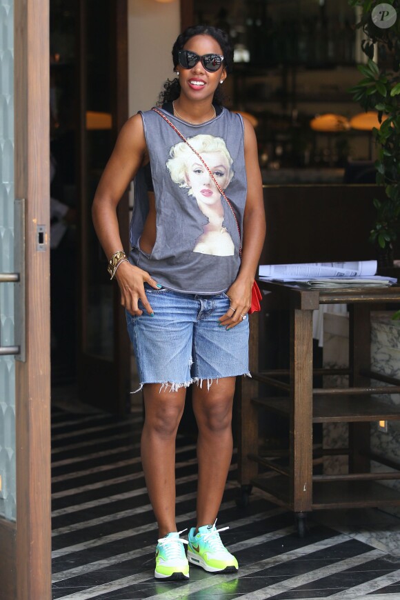 Kelly Rowland à West Hollywood, Los Angeles, le 25 juillet 2014.