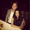 Jana Kramer et son fiancé, Michael Caussin - photo publiée sur le compte Instagram de la chanteuse, le 8 octobre 2014