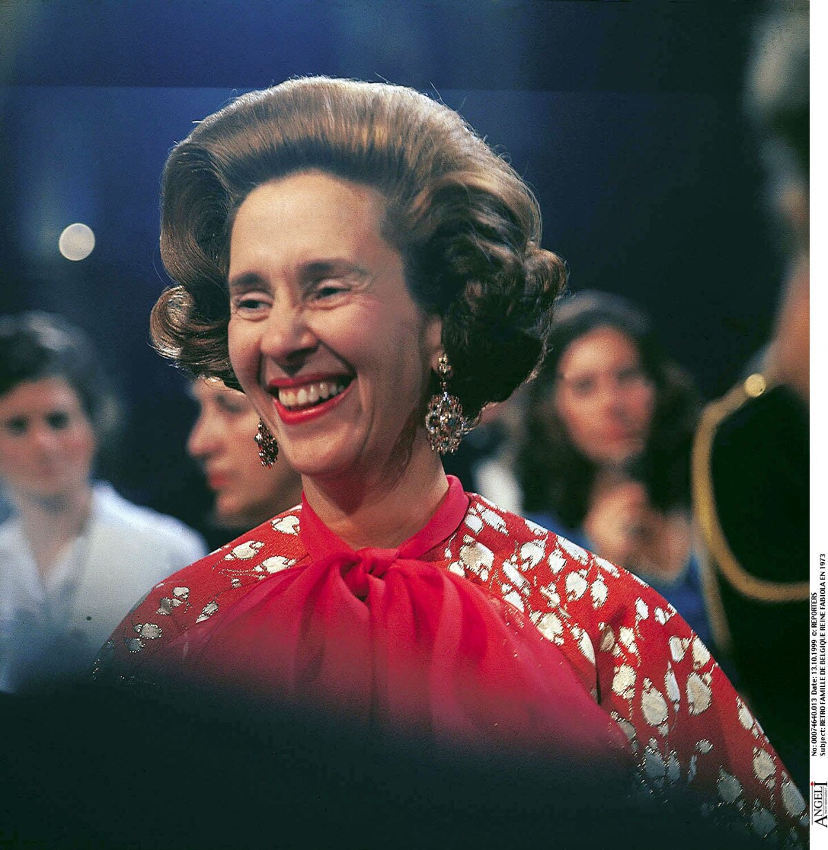 Photo : La reine Fabiola de Belgique en 1973 - Purepeople
