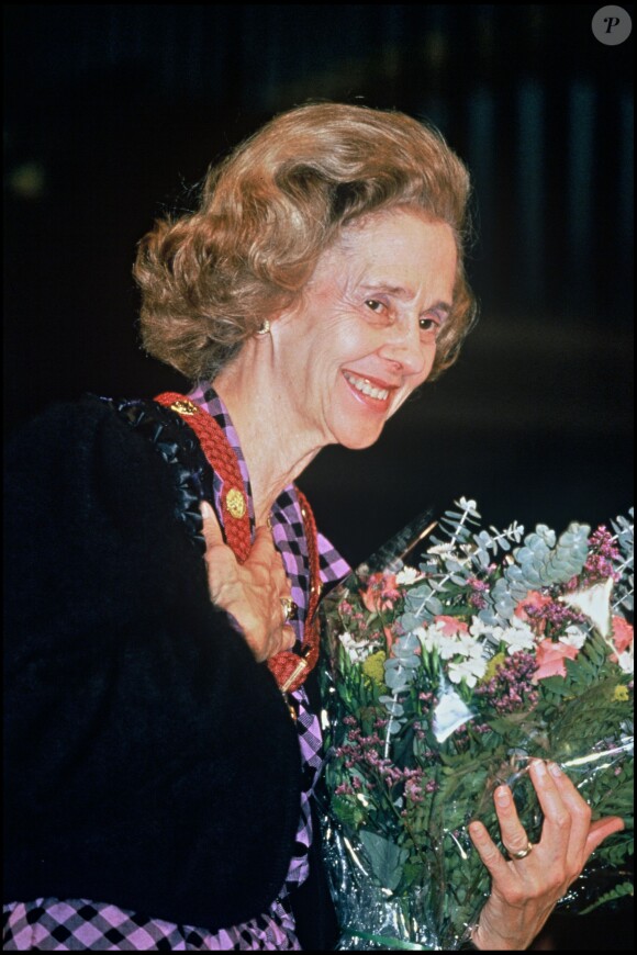 Fabiola de Belgique à Bruxelles en 1994