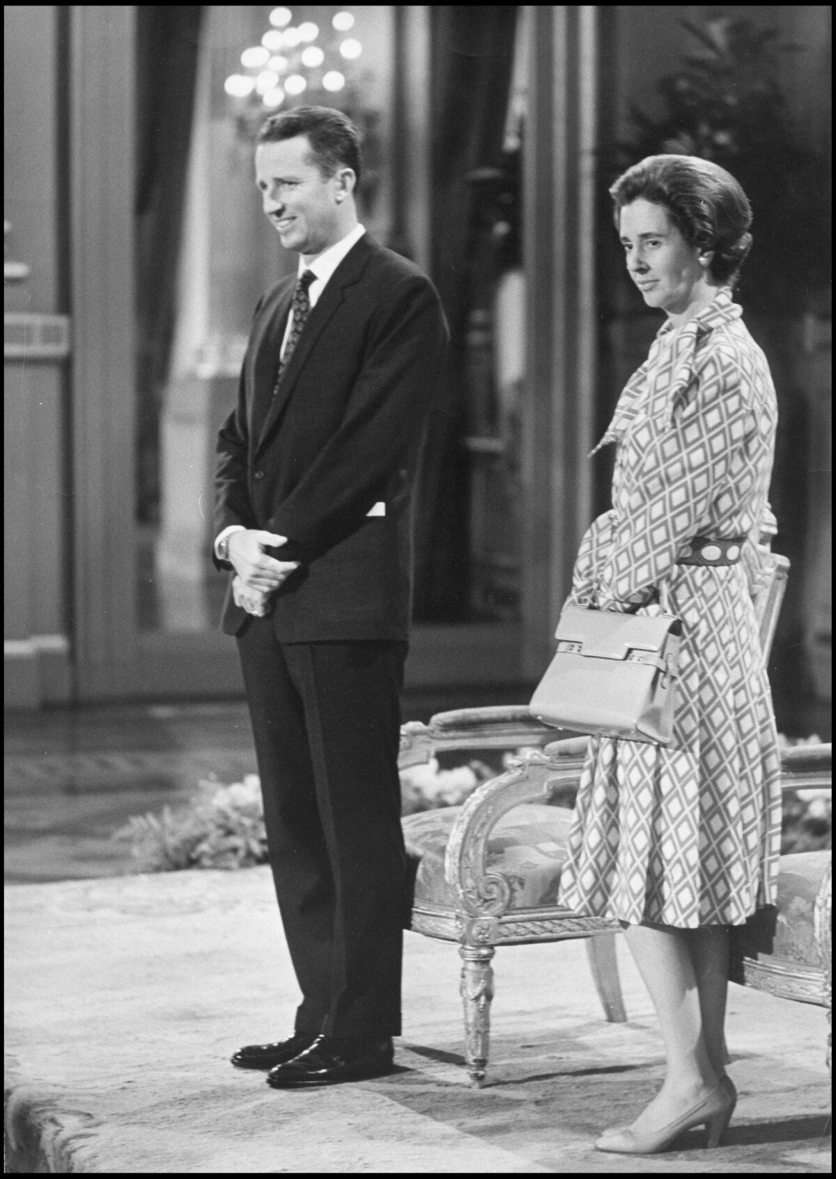 Photo : Photo d'archive du roi Baudouin et de la reine Fabiola de ...