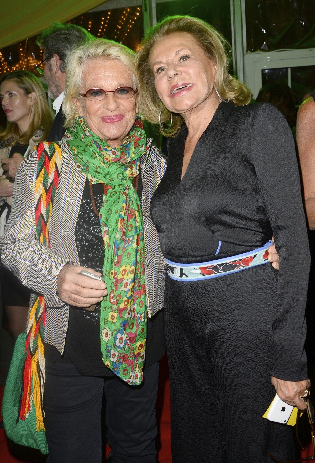 Vidéo Véronique de Villèle et Jacqueline Veyssiere lors de la soirée 