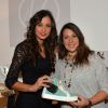Malika Ménard et Marion Bartoli au concept Store L'Escabeau de Marie France pour la présentation de la collection "M by Musette" de Marion Bartoli à Paris le 6 décembre 2014