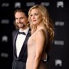 Matthew Bellamy et Kate Hudson lors de la soirée LACMA à Los Angeles le 1er novembre 2014