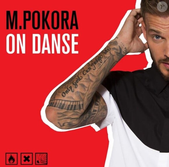Pochette du single On danse de M. Pokora