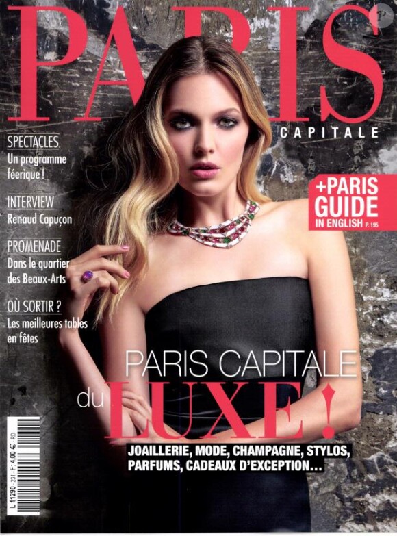 Magazine Paris Capitale de décembre 2014 - janvier 2015.