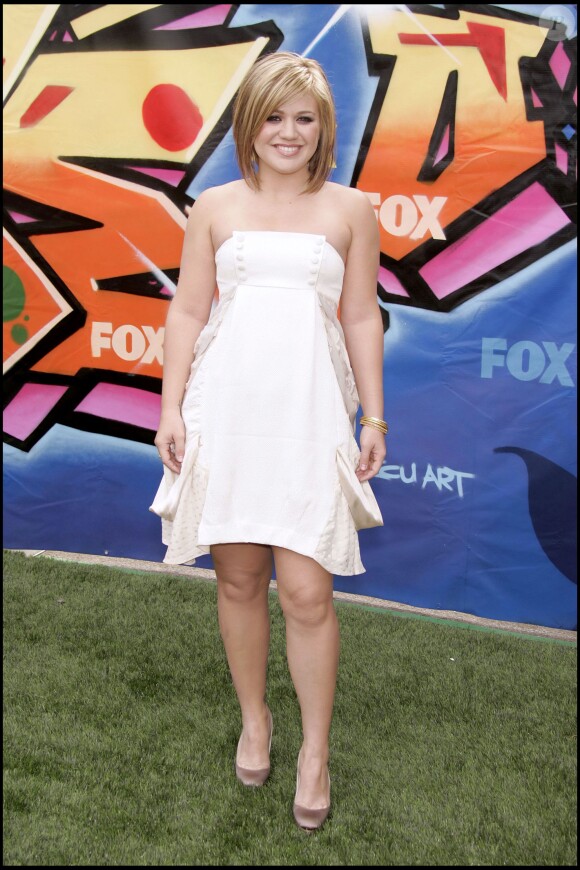 Kelly Clarkson lors des Teen Choice Awards, le 26 août 2007.
 