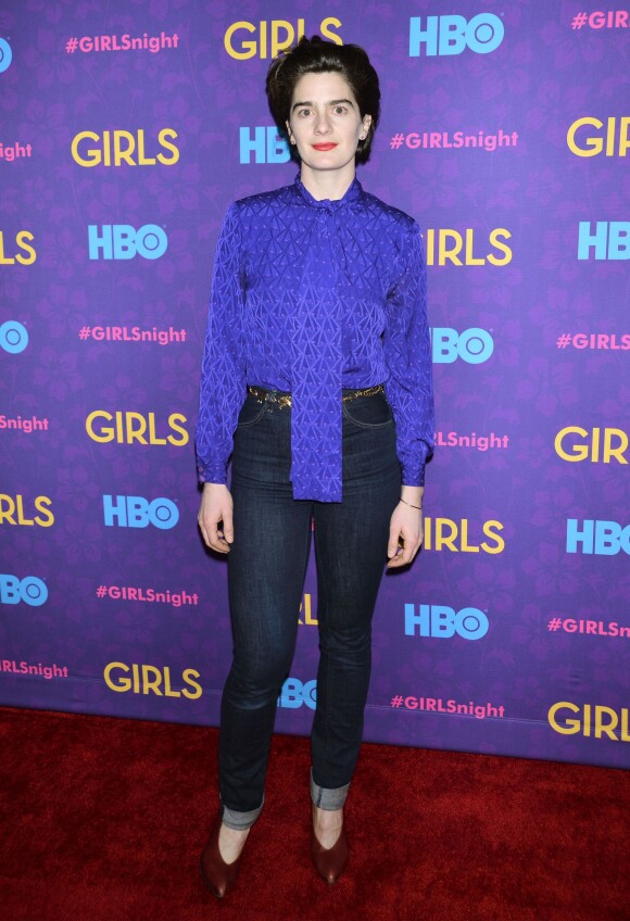Gaby Hoffmann à la première de la 3e saison de la série "Girls" au Jazz au Lincoln Center a New York, le 6 janvier 2014.