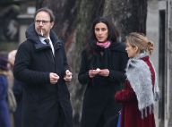Obsèques de Raymond Lévy: La peine de son fils Marc Levy, soutenu par sa famille