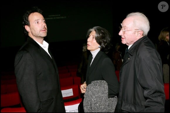 Marc Lévy et ses parents Raymond et Danièle, à Paris en 2005.
