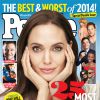 Angelina Jolie en couverture de People pour leur numéro de fin d'année.