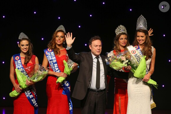 Julien Lepers anime l'élection de Miss Nationale 2015 au Royal Variétés à Arras. Cette année c'est Miss Paris, Allison Evrard qui a remporté le concours