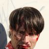 Mads Mikkelsen en sang sur le tournage de la saison 3 de Hannibal à Florence, le 18 décembre 2014.
