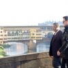 Laurence Fishburne sur le tournage de la saison 3 de Hannibal à Florence, le 18 décembre 2014.