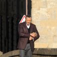 Laurence Fishburne sur le tournage de la saison 3 de Hannibal &agrave; Florence, le 18 d&eacute;cembre 2014. 