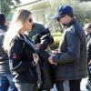 Antonio Banderas et sa petite-amie Nicole Kimpel à Malaga, le 20 décembre 2014.