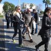Antonio Banderas et sa petite-amie Nicole Kimpel près de Malaga, le 20 décembre 2014.