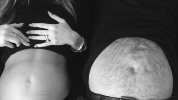 Abbey Clancy enceinte : La belle de Peter Crouch dévoile son baby bump en photo