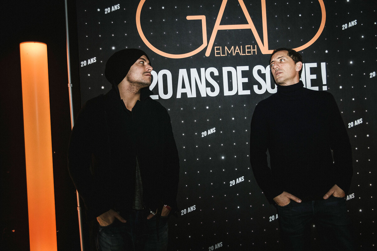 Photo : Exclusif - Gad Elmaleh et Kev Adams, dans les coulisses du