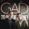 Exclusif - Gad Elmaleh et Frédéric Taddéï, dans les coulisses du spectacle de Gad Elmaleh au Palais des Sports de Paris, pour fêter ses 20 ans de scène, le 13 décembre 2014.