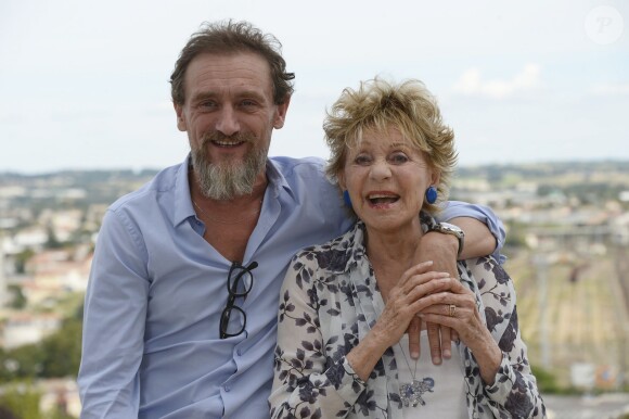 Jean-Paul Rouve et Annie Cordy au Festival du film francophone d'Angoulême, le 24 août 2014.